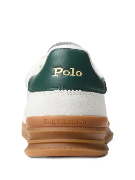 Ριγέ δερμάτινος κάλτσες Polo Ralph Lauren με κορδόνι μαύρο