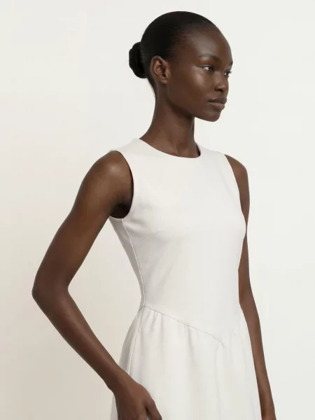 Calvin Klein Jerseyové Šaty krémová