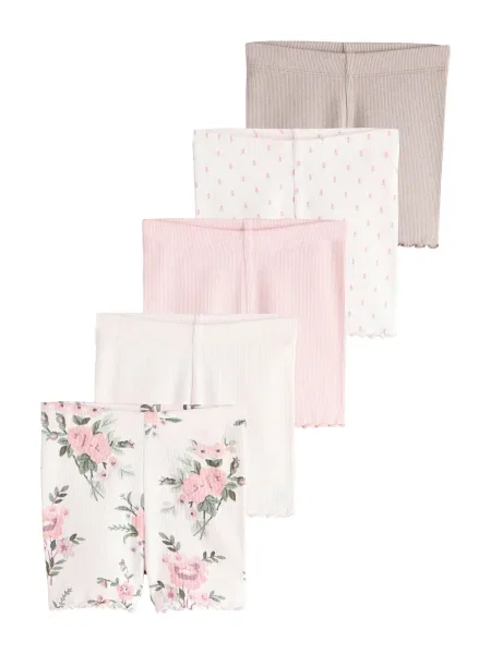 Next Leggings grej / rosé alb