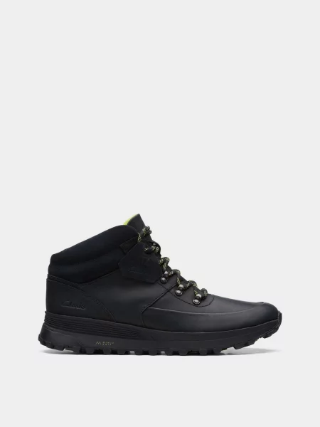 Clarks Ботинки Мужское текстиль чёрный
