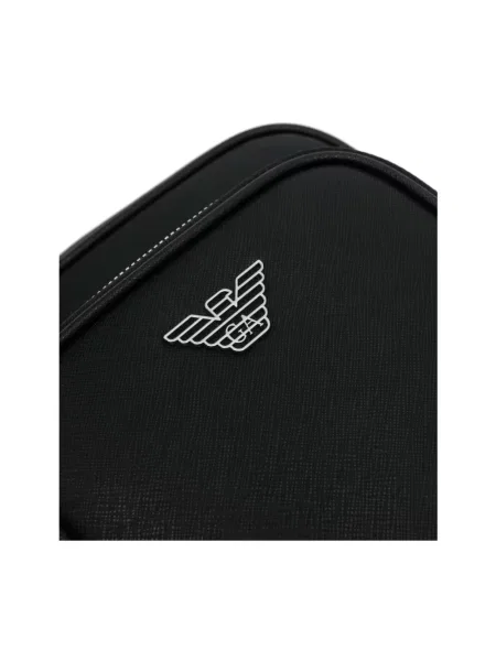 Torba crossbody Emporio Armani czarna