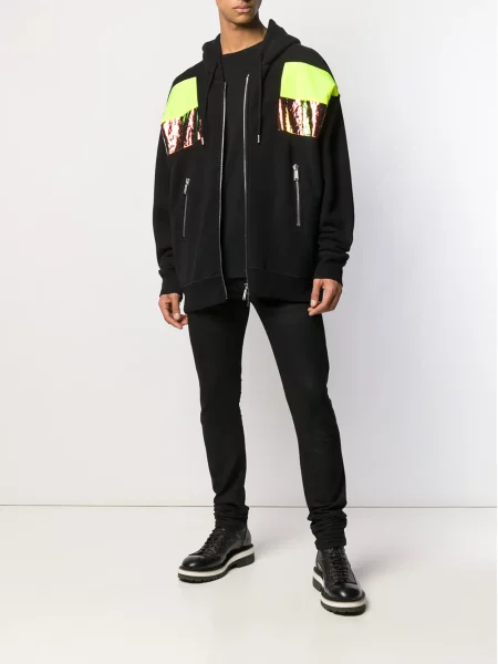 Hanorac cu glugă Dsquared2 negru