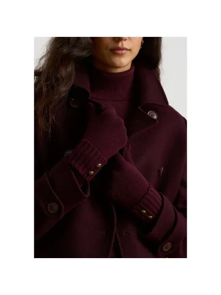 LAUREN RALPH LAUREN Rękawiczki Bordowy czerwone