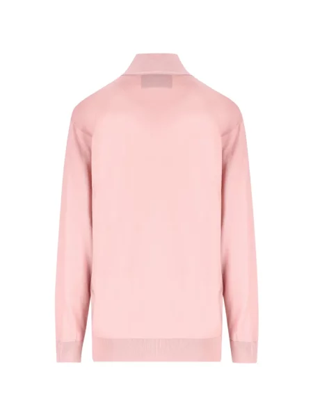 Pulover Valentino Garavani cu funde roz