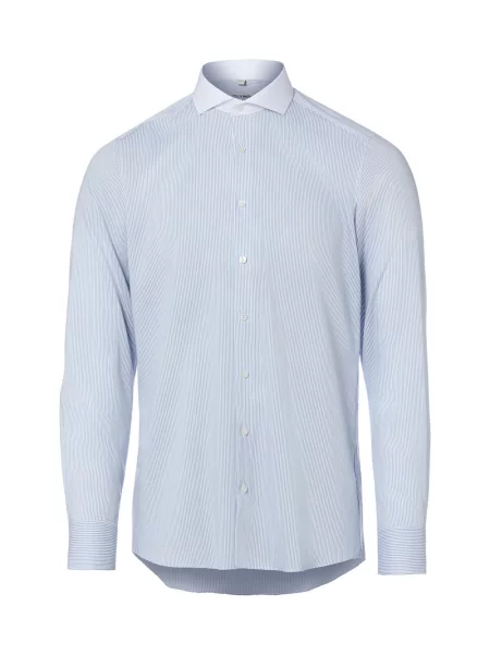 Olymp Level Five koszula biznesowa Mężczyźni Slim Fit 39 biały