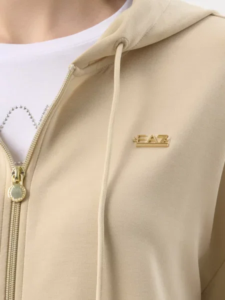 Спортивний костюм Ea7 Emporio Armani бежевий
