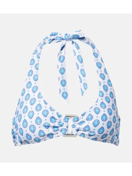 Bikini Heidi Klein z nadrukiem niebieski