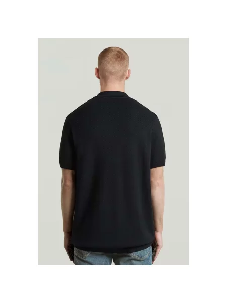 Tricou polo G-star Raw negru