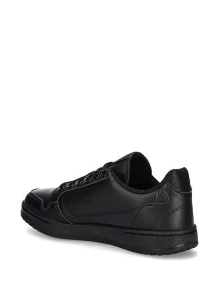 Τρέξιμο παντελόνι Adidas από διχτυωτό slip-on μαύρο