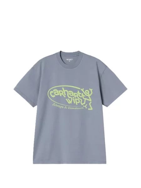 Tricou Carhartt Wip cu imagine albastru