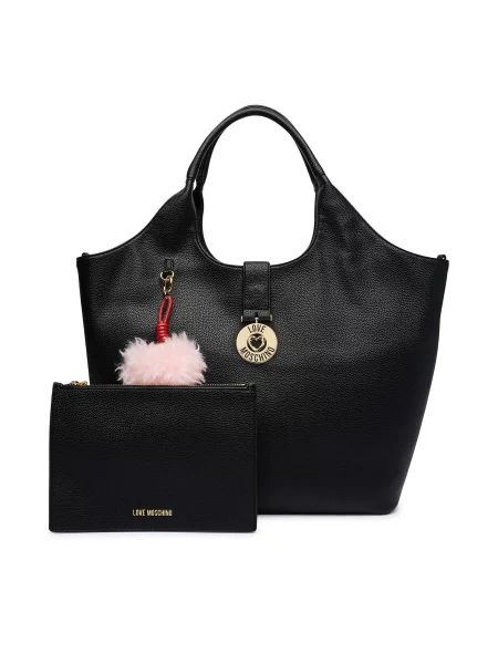 LOVE MOSCHINO Дамска чанта черен