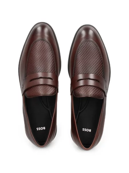 Pantofi loafer Boss maro