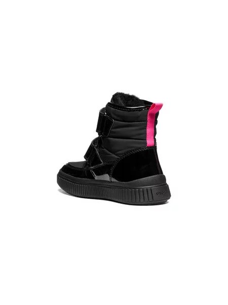 Bakancs Geox J Laquinny Girl B Abx M fekete