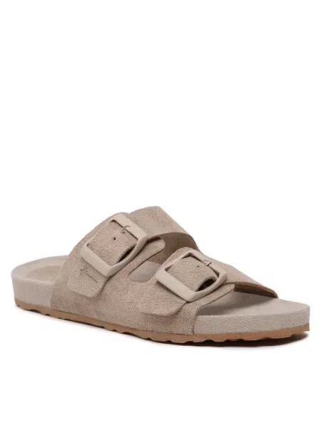 Natikači Manebi Suede Traveler Nordic Sandals W RT rjava