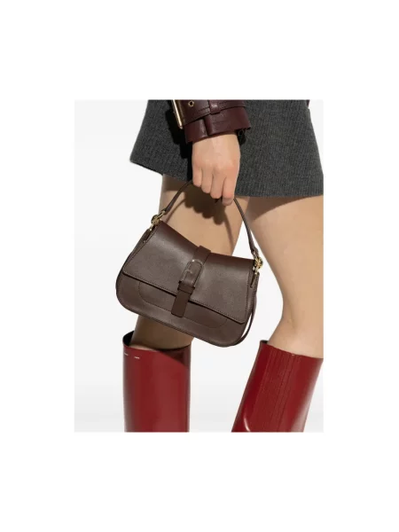 Torebka Furla skórzana brązowa