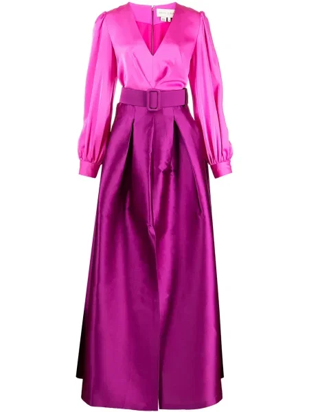 Satenska haljina Sachin & Babi ružičasta