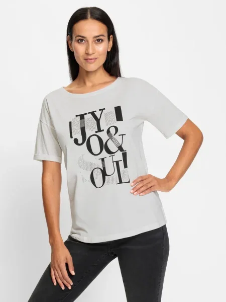 Heine Tricou negru alb