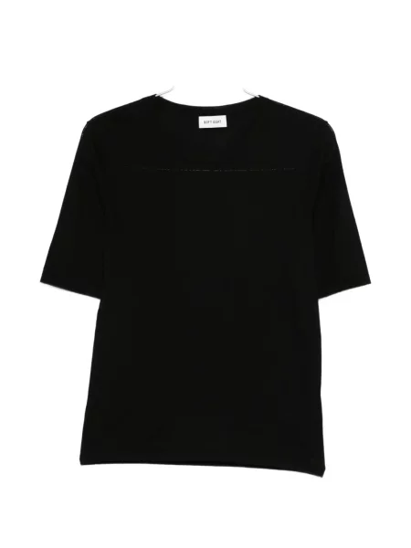 Tricou Soft Goat scurt fără armătură negru