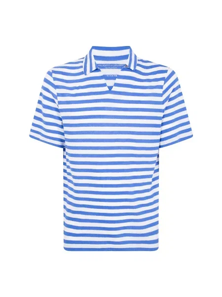 Koszulka polo Majestic Filatures niebieska