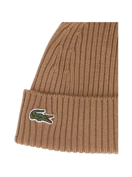 Čepice Lacoste hnědý