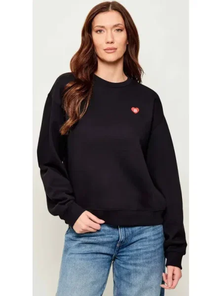 HUGO Hanorac | Relaxed fit negru