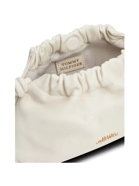 Tommy Hilfiger De piele geantă tip sac maro