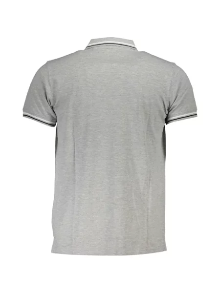 Scurt tricou polo Cavalli Class gri
