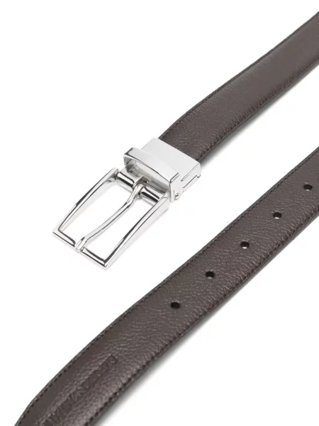 Curea Emporio Armani din piele maro