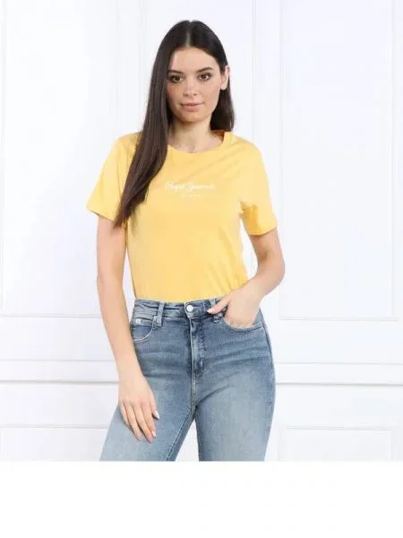 Pepe Jeans London Tricou galben