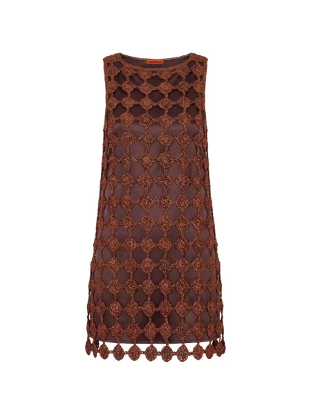 Rochie mini Simon Miller tricotate maro