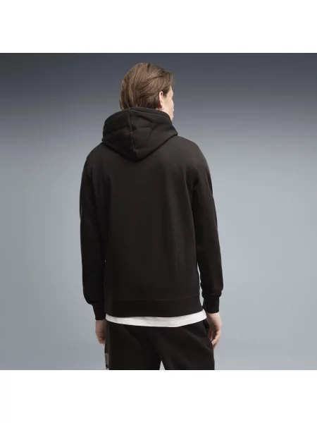 MÄ™ska dzianinowa bluza z kapturem PUMA Sport Logo Play OdzieÅ¼ S czarny