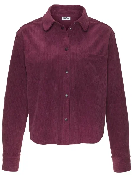 BUFFALO Bluză mov vânătă