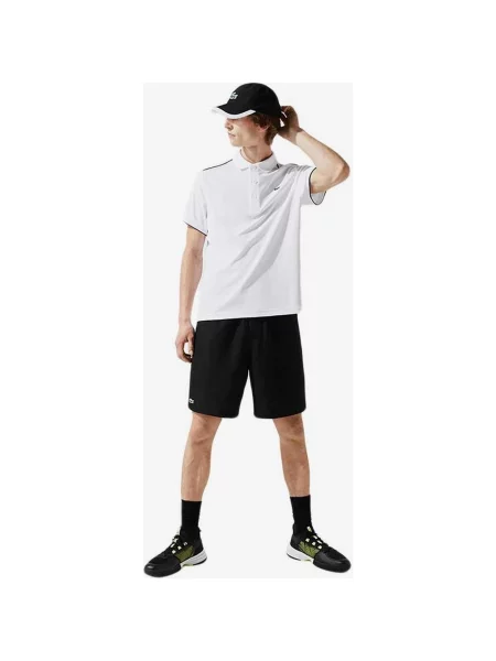 Szorty Lacoste Sport Crocodile XS czarne