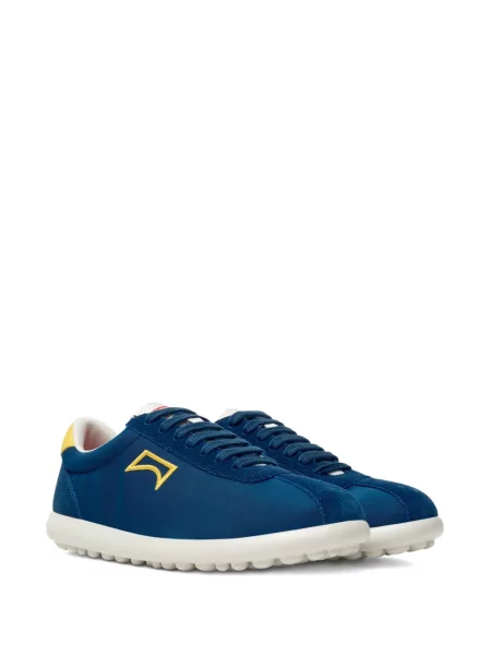 Sneakerși Camper cu autograf albastru