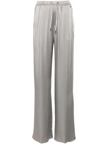 Pantaloni Herno din crep gri