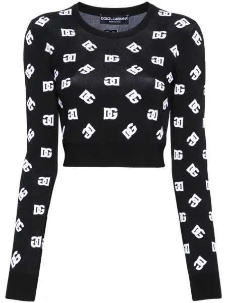 Cropp pulover Dolce & Gabbana negru