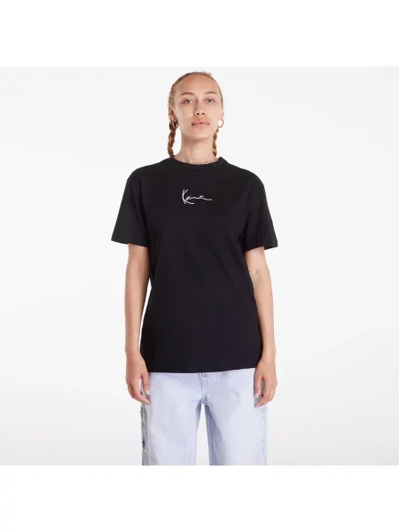 Тениска Karl Kani Small Signature Essential Os Tee Black XS черно