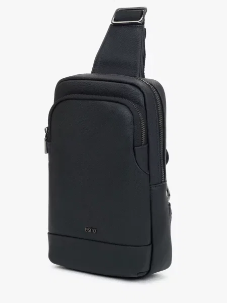 Кожаная сумка Estro черная