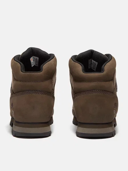 Ботинки Timberland из нубука серые