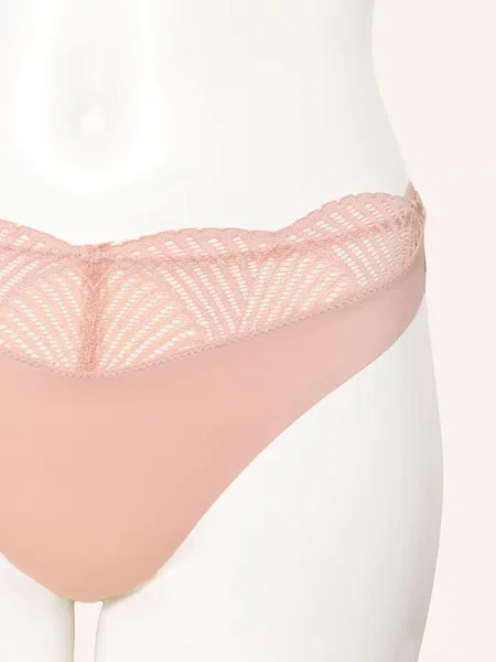 Calvin Klein Stringi Perfectly Fit Lace rosa