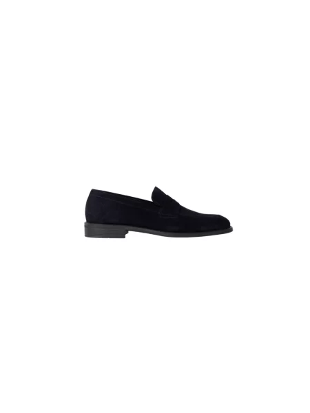 Półbuty Paul Smith zamszowe niebieskie