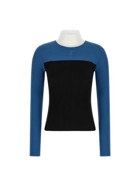 Dzianinowy sweter Courreges