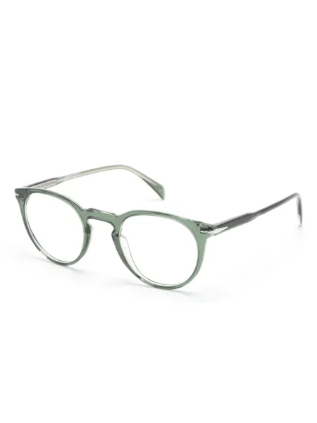 Apvalūs saulės akiniai Eyewear By David Beckham žalia