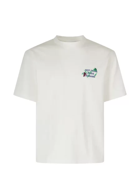 Tricou Drole De Monsieur alb