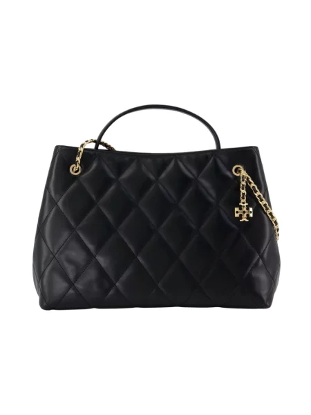 Torebka Tory Burch skórzana czarna