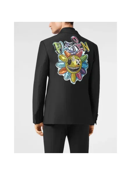 Marynarka Philipp Plein czarna