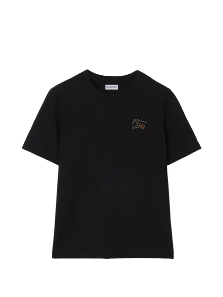 Tricou Burberry în carouri negru