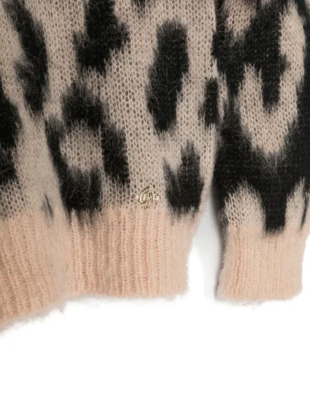 Sweter dziecięcy Miss Blumarine różowy