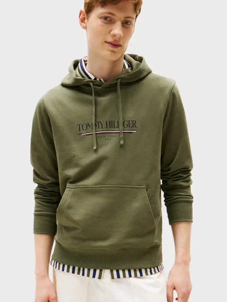 Толстовка Tommy Hilfiger зелена