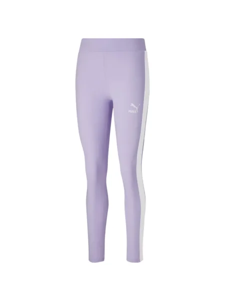Leggings Puma cu autograf violet